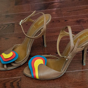 Fendi Brown Stiletto Heels